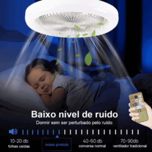 Ventilador Teto e Luminária